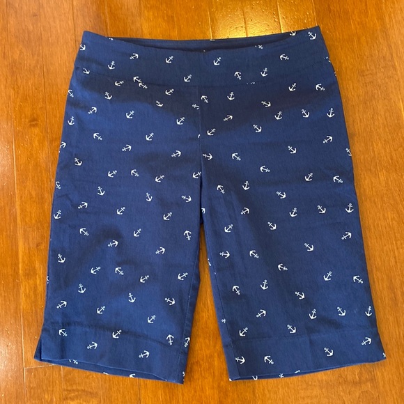Nautical Ric-Rac Trim Bermuda Short